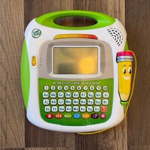 Leap Frog Mr. Pencil Scribble, Write & Read Educational Toy - Green
